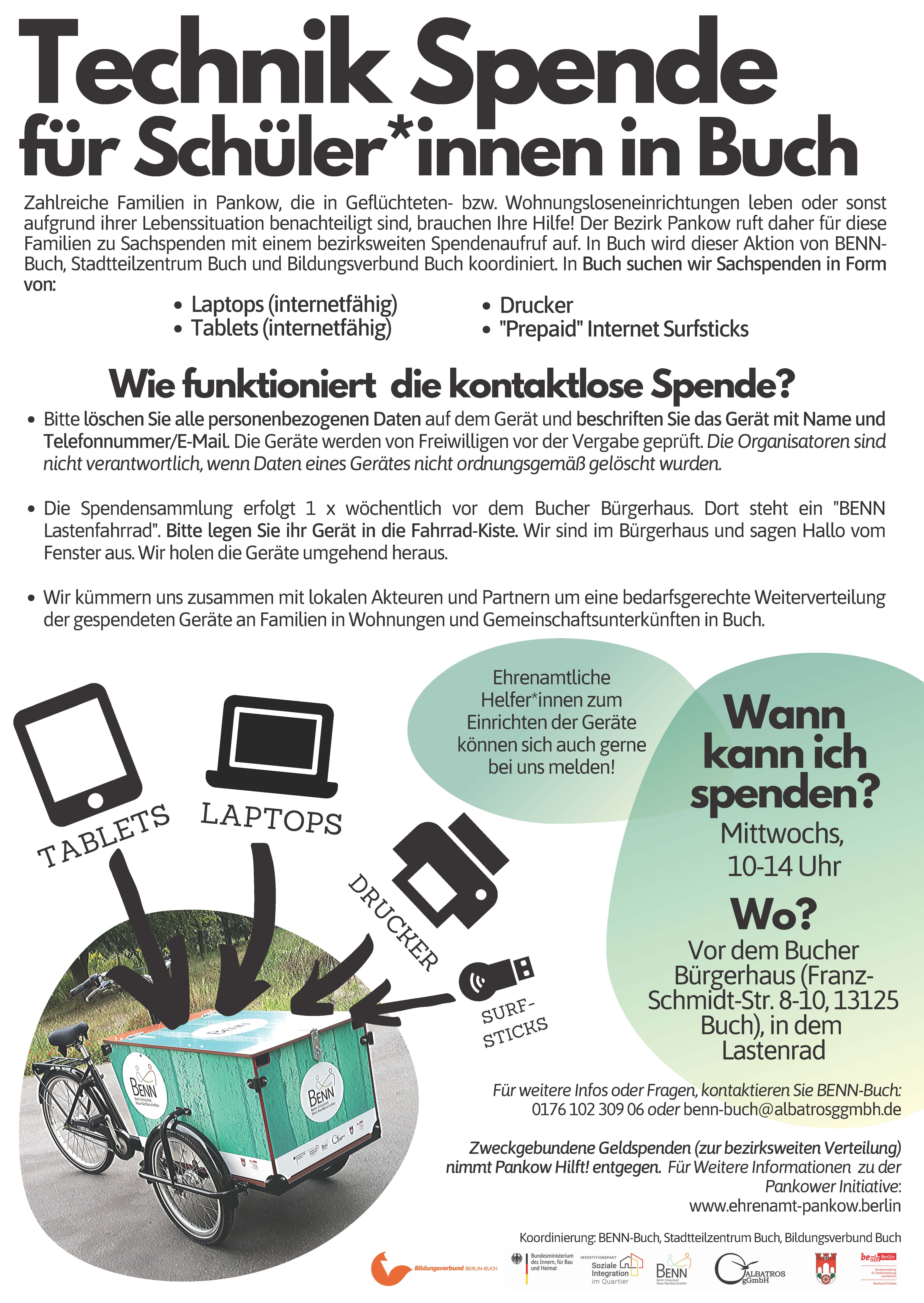 Spendenaufruf für Buch