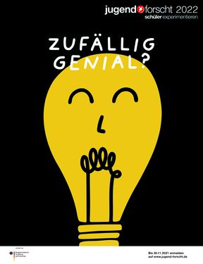 Plakatmotiv Jugend forscht 2022 (© Jugend forscht)