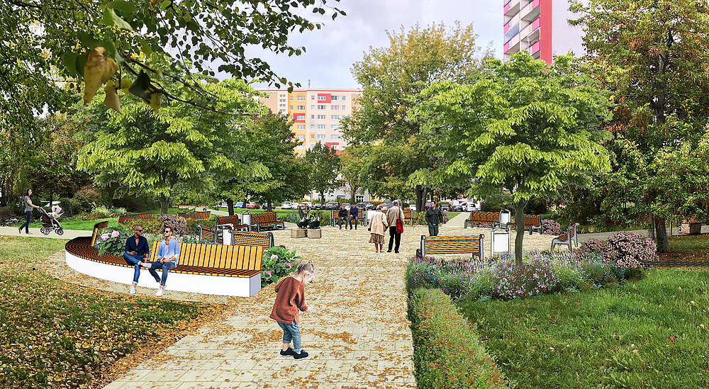 Blick in die Zukunft: Perspektive des Büros Belvedere Landschaftsarchitekten © Belvedere Landschaftsarchitekten