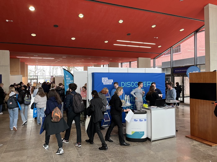 Gut besucht: die Messe "vocatium" auf dem Campus Berlin-Buch (Foto: Campus Berlin-Buch GmbH)