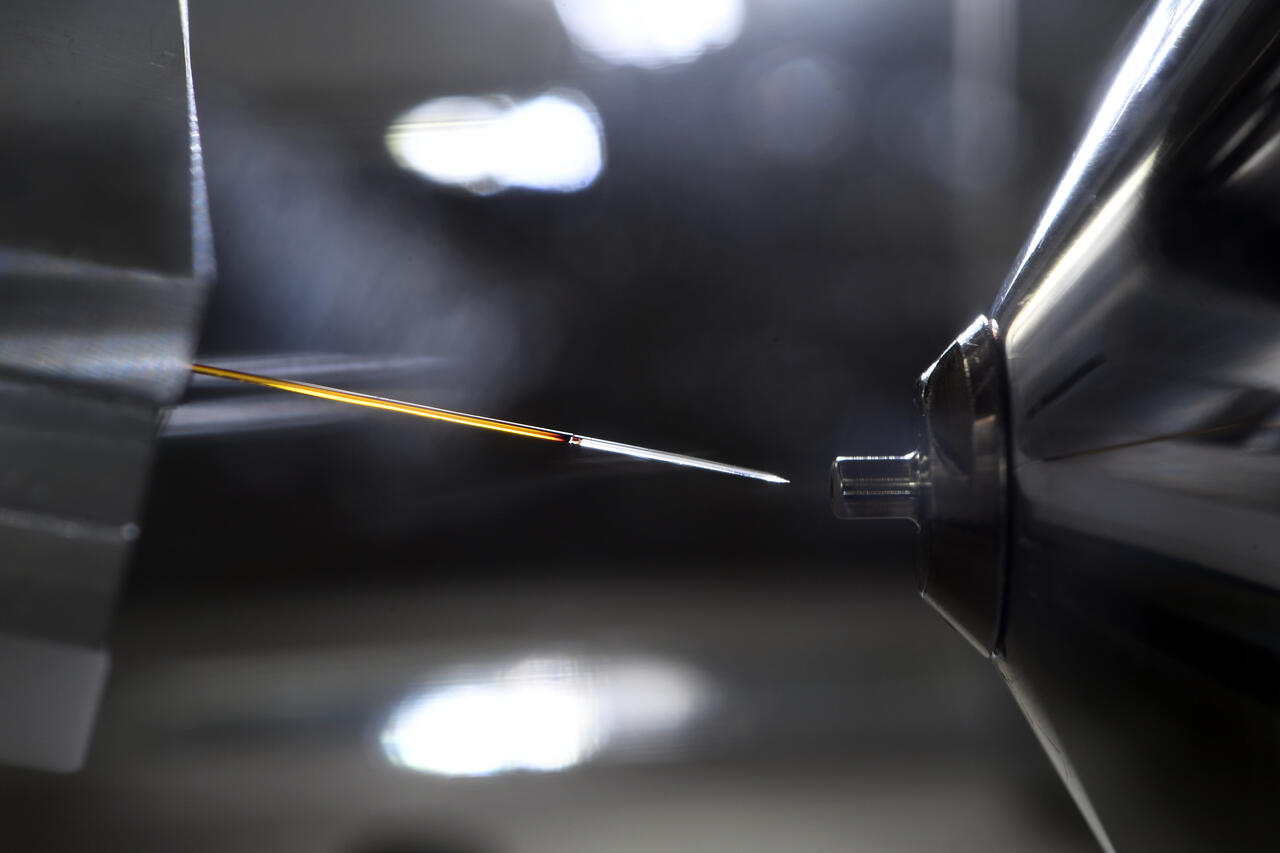 Die Proben wurden mit einem Massenspektrometer analysiert. Bild: David Ausserhofer, Max Delbrück Center