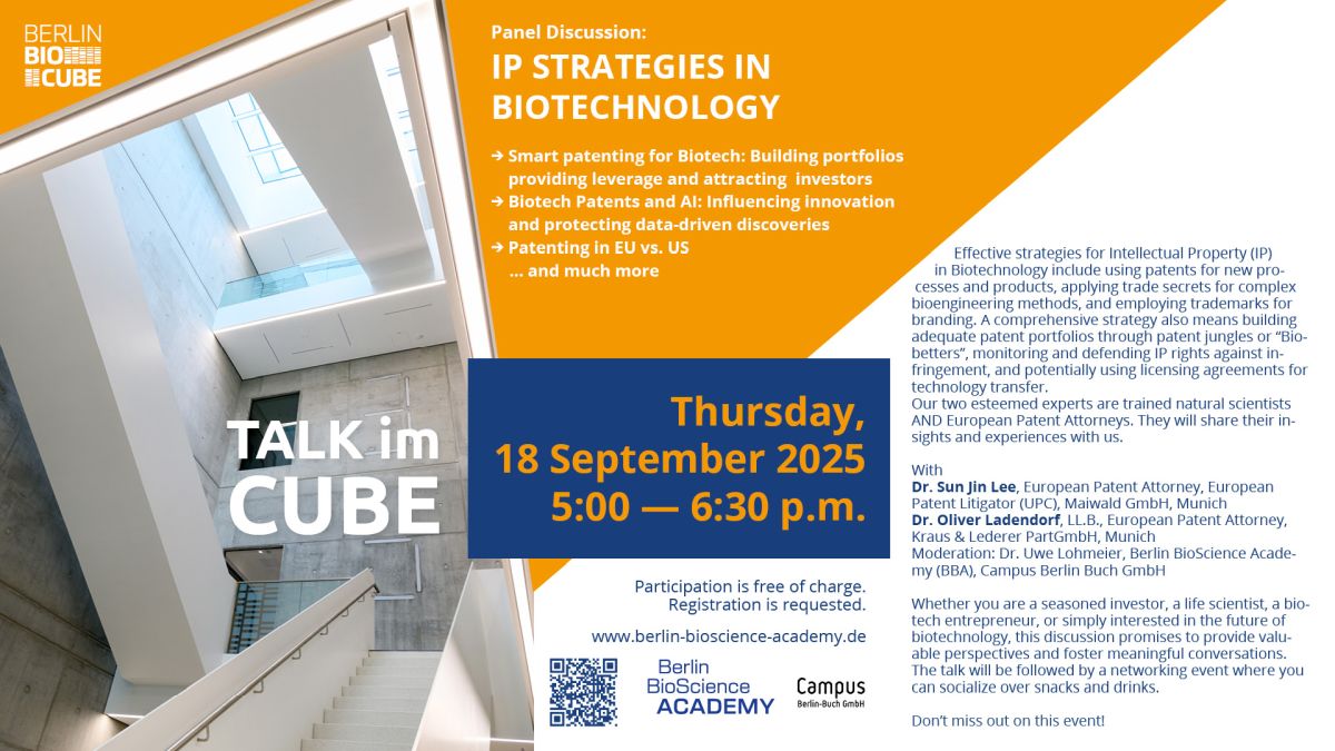 "Talk im Cube" im September 2025