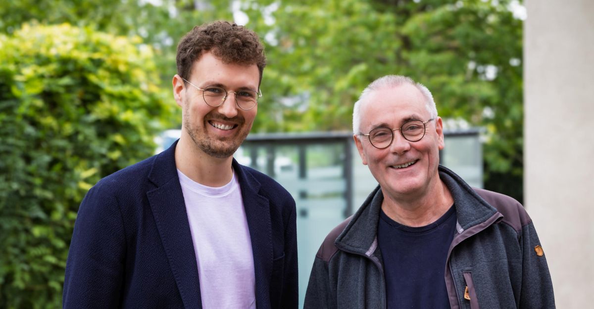 Klaas Yperman (links) und Gary Lewin © Felix Petermann, Max Delbrück Center