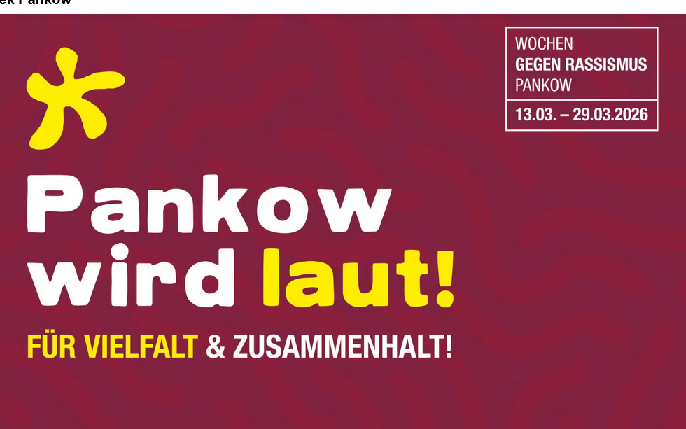Plakatmotiv der Woche gegen Rassismus 2026